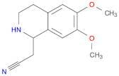 (6,7-Dimethoxy-1,2,3,4-tetrahydro-isoquinolin-1-yl)-acetonitrile