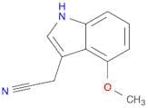 2-(4-Methoxy-1H-indol-3-yl)acetonitrile