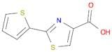 4-Thiazolecarboxylicacid, 2-(2-thienyl)-