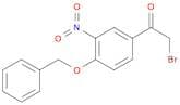 1-(4-(Benzyloxy)-3-nitrophenyl)-2-bromoethanone