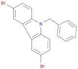 9H-Carbazole, 3,6-dibromo-9-(phenylmethyl)-
