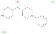 1-phenyl-4-[(piperidin-4-yl)carbonyl]piperazine hydrochloride