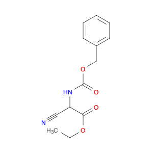 Acetic acid, cyano[[(phenylmethoxy)carbonyl]amino]-, ethyl ester