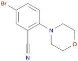 5-Bromo-2-(morpholino)benzonitrile