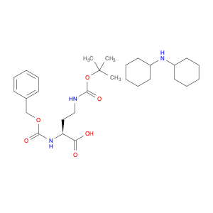 Dicyclohexylamine (S)-2-(((benzyloxy)carbonyl)amino)-4-((tert-butoxycarbonyl)amino)butanoate