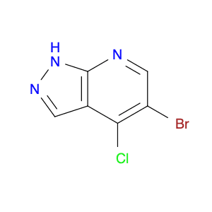 5-Bromo-4-chloro-1H-pyrazolo[3,4-b]pyridine