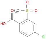 Benzoic acid,4-chloro-2-(methylsulfonyl)-