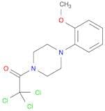 Piperazine, 1-(2-methoxyphenyl)-4-(trichloroacetyl)-