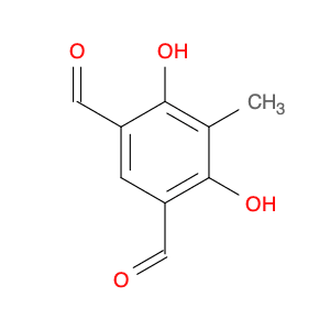 1,3-Benzenedicarboxaldehyde,4,6-dihydroxy-5-methyl-