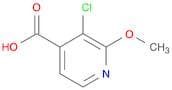 3-Chloro-2-methoxyisonicotinic acid