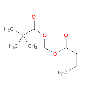 Butanoic acid,(2,2-dimethyl-1-oxopropoxy)methyl ester