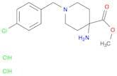 Methyl 4-amino-1-(4-chlorobenzyl)piperidine-4-carboxylate dihydrochloride
