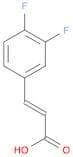 (E)-3-(3,4-Difluorophenyl)acrylic acid