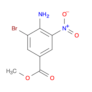 Benzoic acid, 4-amino-3-bromo-5-nitro-, methyl ester