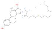 (7R,8R,9S,13S,14S,17S)-13-Methyl-7-(9-((4,4,5,5,5-pentafluoropentyl)thio)nonyl)-7,8,9,11,12,13,14,…