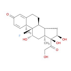 Pregna-1,4-diene-3,20-dione,9-fluoro-11,16,17,21-tetrahydroxy-, (11b,16a)-