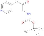 tert-Butyl (2-oxo-3-(pyridin-4-yl)propyl)carbamate