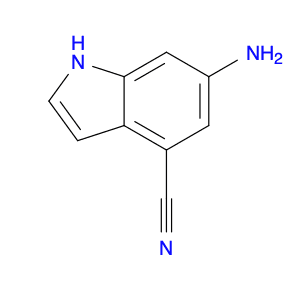 6-Amino-1H-indole-4-carbonitrile