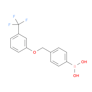 (4-((3-(Trifluoromethyl)phenoxy)methyl)phenyl)boronic acid