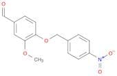 3-Methoxy-4-((4-nitrobenzyl)oxy)benzaldehyde