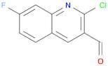 2-Chloro-7-fluoroquinoline-3-carboxaldehyde
