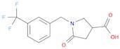 5-Oxo-1-{[3-(trifluoromethyl)phenyl]methyl}pyrrolidine-3-carboxylic Acid