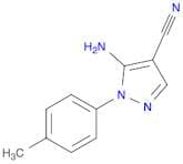 5-AMINO-1-(4-METHYLPHENYL)-1H-PYRAZOLE-4-CARBONITRILE