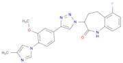 6-fluoro-3-(4-(3-Methoxy-4-(4-Methyl-1H-iMidazol-1-yl)phenyl)-1H-1,2,3-triazol-1-yl)-4,5-dihydro-1…