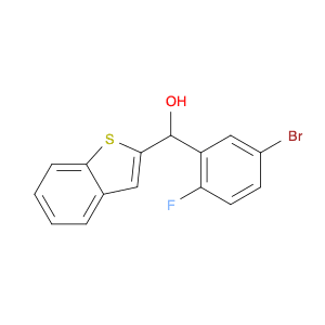 Benzo[b]thiophene-2-Methanol, α-(5-broMo-2-fluorophenyl)-