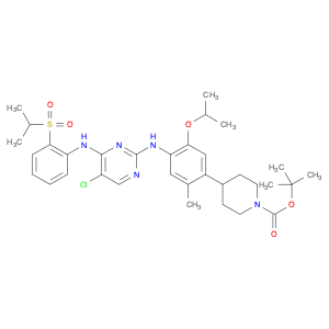 4-[4-[[5-Chloro-4-[[2-[(propan-2-yl)sulfonyl]phenyl]amino]pyrimidin-2-yl]amino]-5-isopropoxy-2-met…