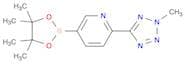 2-(2-Methyl-2H-tetrazol-5-yl)-5-(4,4,5,5-tetraMethyl-1,3,2-dioxaborolan-2-yl)pyridine
