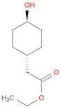 Cyclohexaneacetic acid, 4-hydroxy-, Ethyl ester, trans-