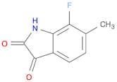 7-fluoro-6-methylindoline-2,3-dione