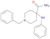4-anilino-1-benzylpiperidine-4-carboxamide