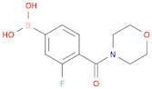 3-Fluoro-4-[(morpholin-4-yl)carbonyl]phenylboronic acid