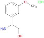 2-Amino-2-(3-methoxy-phenyl)-ethanol hydrochloride