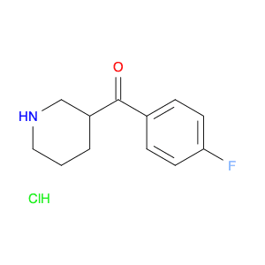 3-(4-FLUOROBENZOYL)PIPERIDINE HYDROCHLORIDE