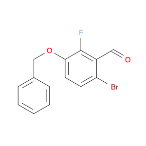 3-BENZYLOXY-6-BROMO-2-FLUOROBENZALDEHYDE