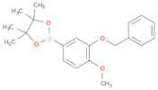 2-BENZYLOXY-4-(4,4,5,5-TETRAMETHYL-1,3,2-DIOXABOROLAN-2-YL)ANISOLE