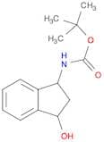 tert-butyl (3-hydroxy-2,3-dihydro-1H-inden-1-yl)carbaMate