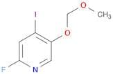 2-fluoro-4-iodo-5-(MethoxyMethoxy)pyridine
