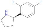(2R)-2-(2,4-DIFLUOROPHENYL)PYRROLIDINE