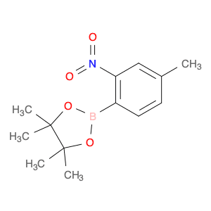 4-METHYL-2-NITROPHENYLBORONIC ACID, PINACOL ESTER