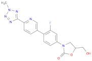 (S)-3-(3-fluoro-4-(6-(2-Methyl-2H-tetrazol-5-yl)pyridin-3-yl)phenyl)-5-(hydroxyMethyl)oxazolidin-2…