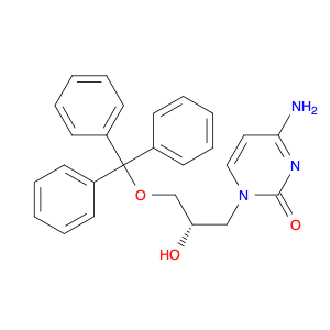 2(1H)-PyriMidinone, 4-aMino-1-[(2S)-2-hydroxy-3-(triphenylMethoxy)propyl]-