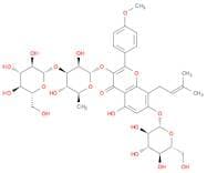 3-[(6-Deoxy-3-O-β-D-glucopyranosyl-α-L-mannopyranosyl)oxy]-7-(β-D-glucopyranosyloxy)-5-hydroxy-2-(…