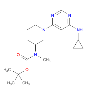 [1-(6-CyclopropylaMino-pyriMidin-4-yl)-piperidin-3-yl]-Methyl-carbaMic acid tert-butyl ester
