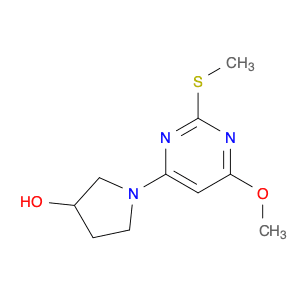 1-(6-Methoxy-2-Methylsulfanyl-pyriMidin-4-yl)-pyrrolidin-3-ol
