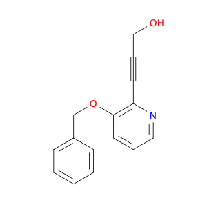 3-(3-(Benzyloxy)pyridin-2-yl)prop-2-yn-1-ol