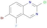 6-BroMo-2-chloro-5-fluoro-quinazoline